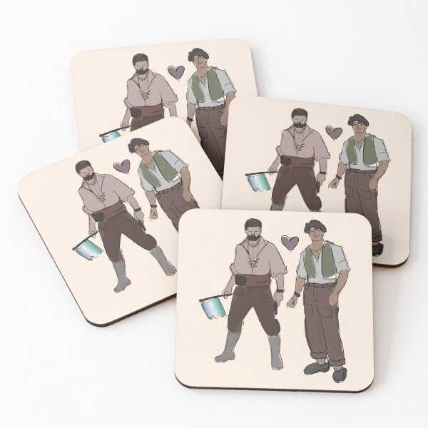 Item preview, Gay pirates couple | mlm/ lgbt men couple | men loving men  designed and sold by NeurodiverseTea.