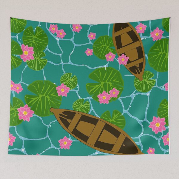 Item preview, Lotus Lilypad Paradise designed and sold by momokadominica.