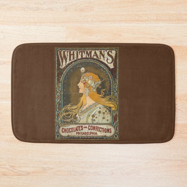 Item preview, Whitmans Chocolates - Classic Alphonse Mucha Poster  designed and sold by Matthew Kinnersly.