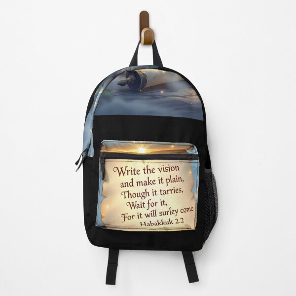 Item preview, Habakkuk2:2 Inspirational quote designed and sold by Magixa.