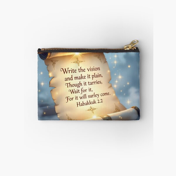 Item preview, Habakkuk2:2 Inspirational quote designed and sold by Magixa.