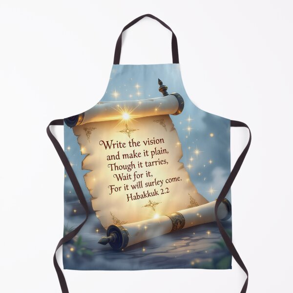 Item preview, Habakkuk2:2 Inspirational quote designed and sold by Magixa.