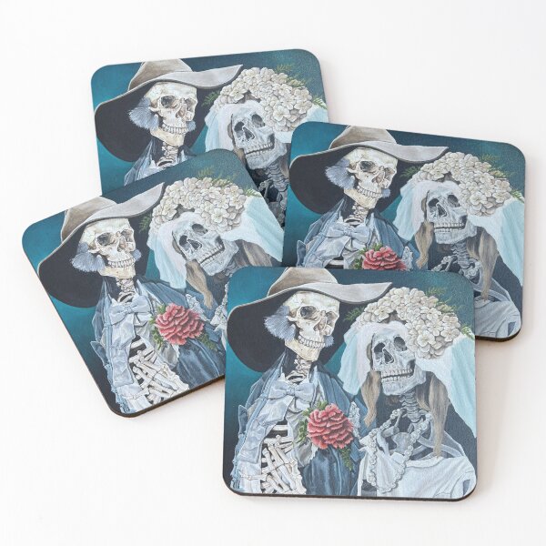 Item preview, Skeleton Wedding designed and sold by BlankePaigeArt.