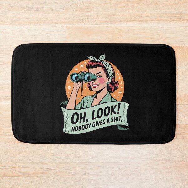 Item preview, Funny Oh Look, Nobody Gives designed and sold by TiredPack.