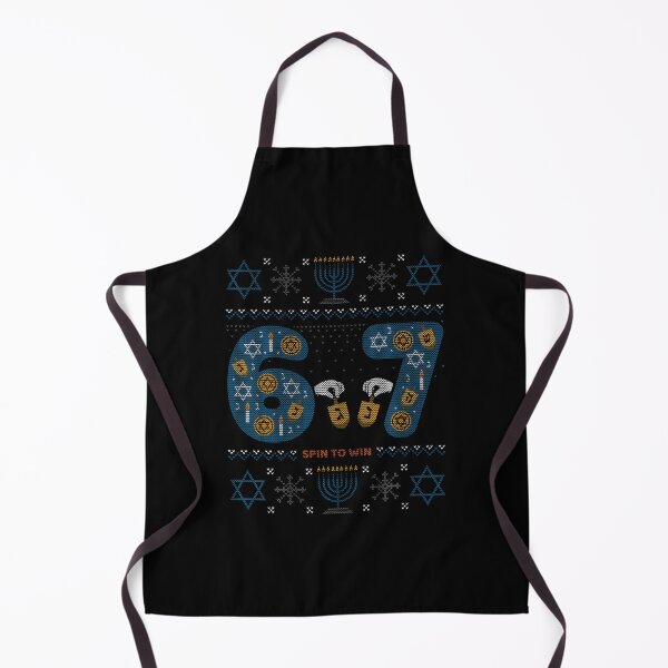 Item preview, 67 Meme Dreidel Hanukkah Ugly Jewish Jew Judaism designed and sold by MariaEdna1.