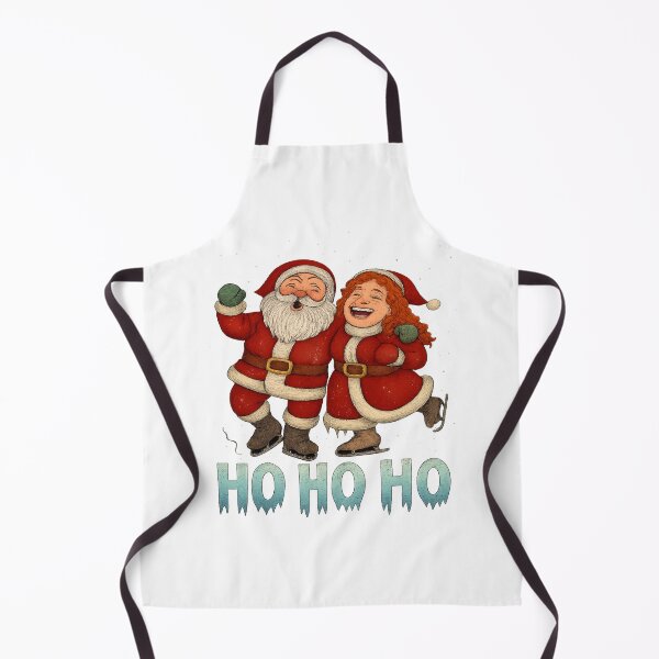 Item preview, Ho Ho Ho! Ice Skating Christmas Duo designed and sold by MiracleDesignsTR.