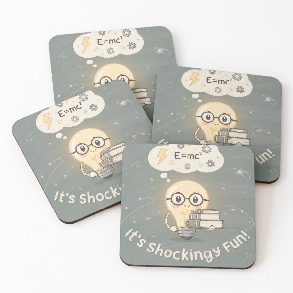 Item preview, Eureka! – Lightbulb Scientist with Shockingly Fun Ideas designed and sold by HappySproutArt.