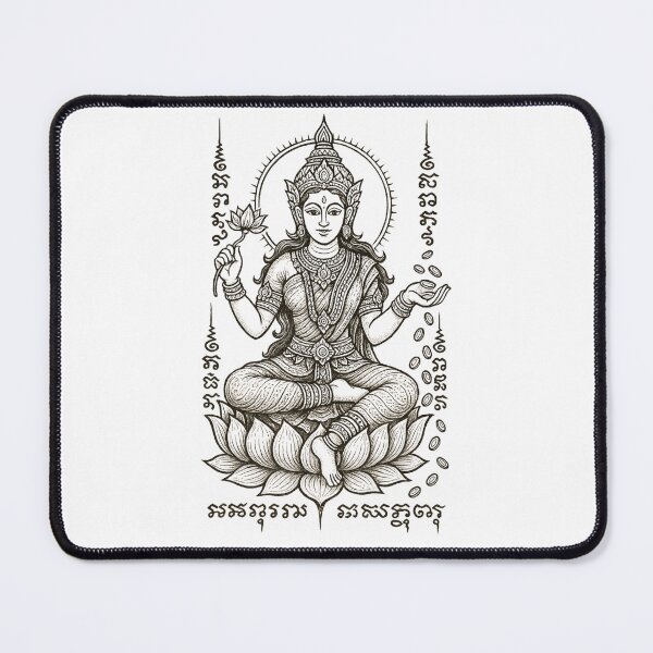 Item preview, Sacred Lakshmi Yantra – Goddess of Wealth, Fortune & Divine Blessings designed and sold by Sksticker991.