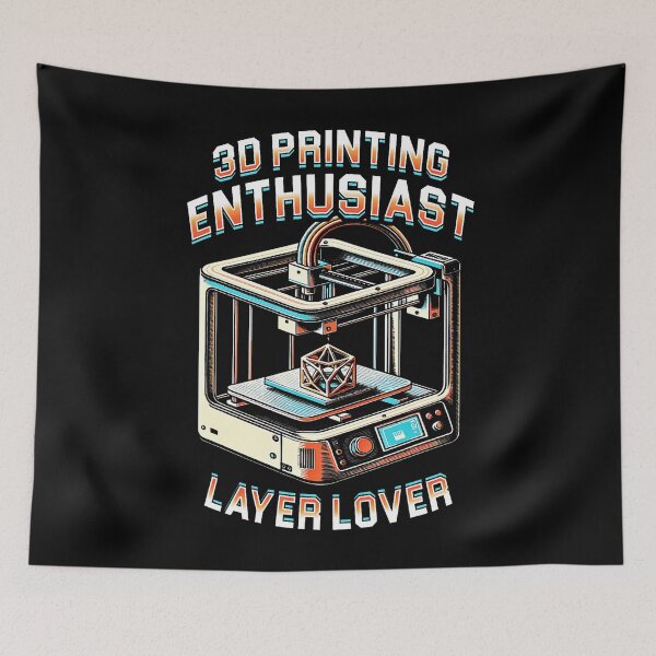 Item preview, 3D Print 3D Engineer 3D Printing Enthusiast Layer Lover designed and sold by MariaEdna1.