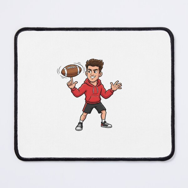 Item preview, Cartoon Football Skill - Young Man Rolling Ball Graphic designed and sold by Raju2018.