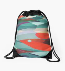 Red Bird Drawstring Bag