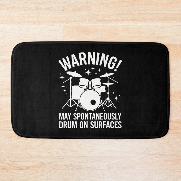 Item preview, Drummer Warning May Spontaneously Drum On Surfaces designed and sold by KarlaLeanne.