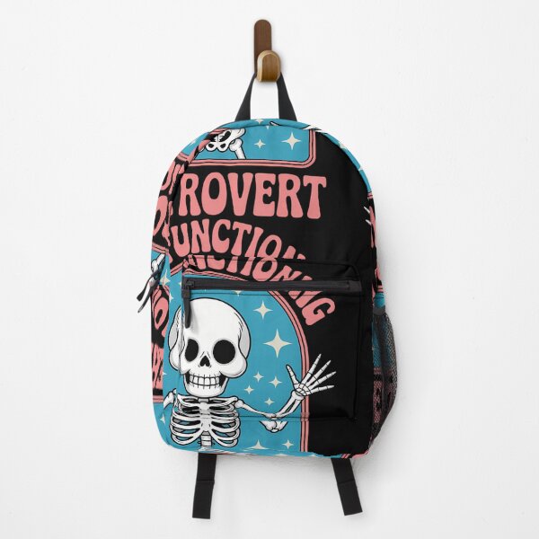 Item preview, Introvert Humor Funny Sarcastic Anxiety Skeleton designed and sold by SyncSusscess.