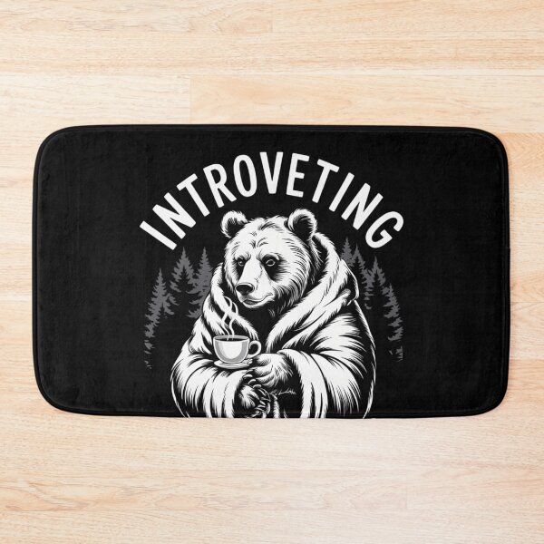 Item preview, Introverting Bear Funny Introvert  Animal designed and sold by SyncSusscess.