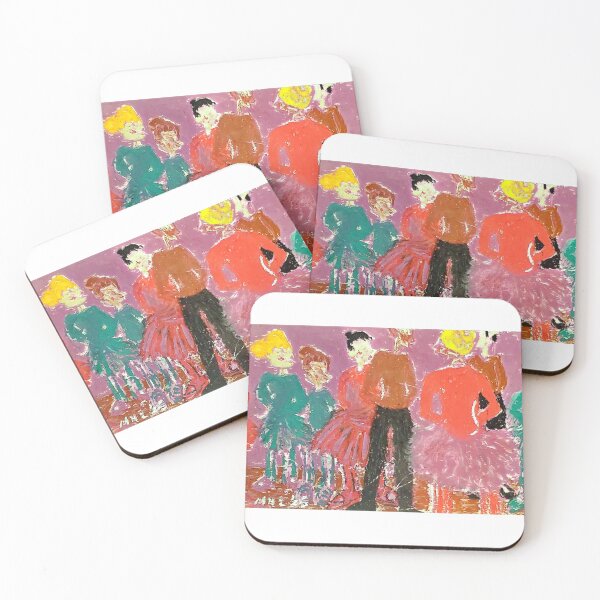 Item preview, An Instructor and Her Ballet Class designed and sold by meandering_bum.