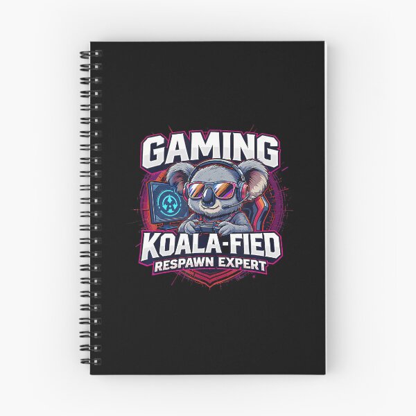 Item preview, Gaming Koalafied Respawn Expert Funny Koala Gamer Pun Design designed and sold by KarlaLeanne.