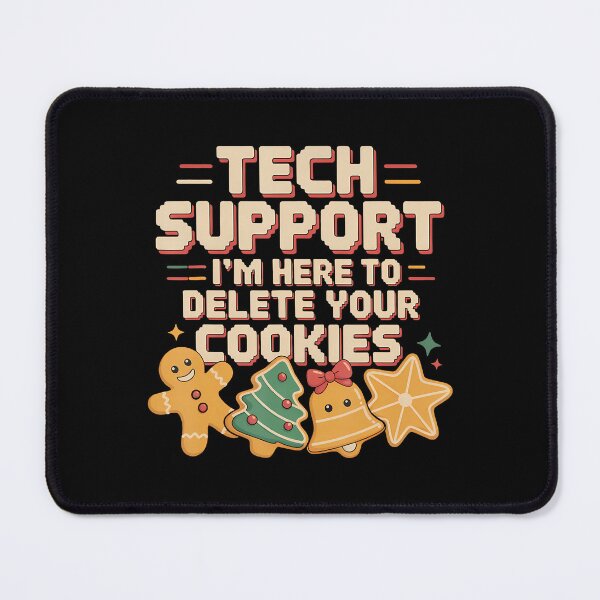 Item preview, Tech Support Delete Cookies Funny Christmas Design designed and sold by JuneLisa1.