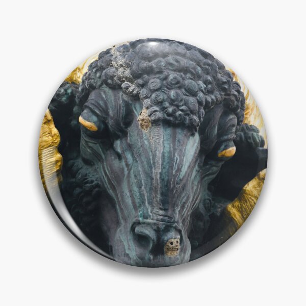 Item preview, Ram's Head – Power in Color / Swiss Artwork Photography designed and sold by Raphael Wolf.
