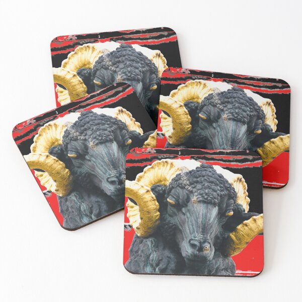 Item preview, Ram's Head – Power in Color / Swiss Artwork Photography designed and sold by Raphael Wolf.