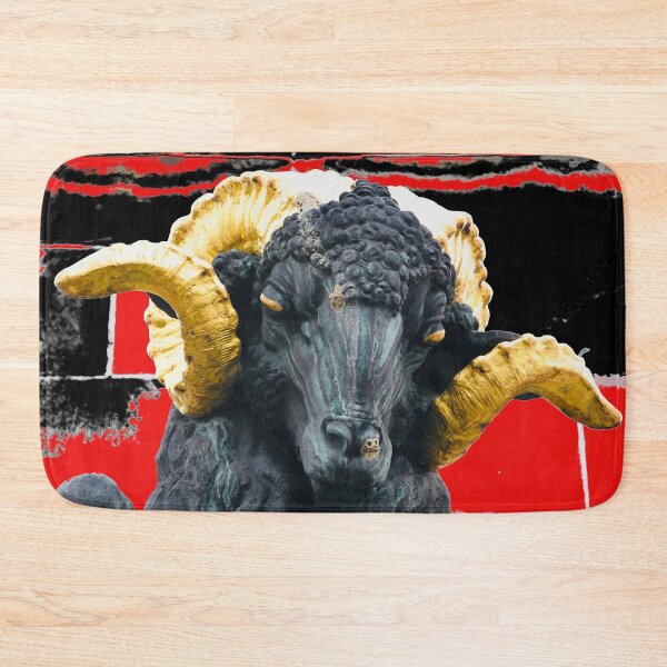 Item preview, Ram's Head – Power in Color / Swiss Artwork Photography designed and sold by Raphael Wolf.