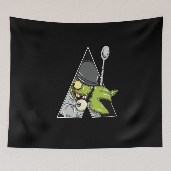 Item preview, cinema goth illustration cartoon monster kubrick designed and sold by Louisdambaya.