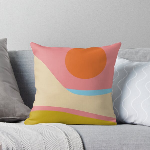 Artikelvorschau, Ozean-Sonnen-Geometrie – Abstrakte geometrische Landschaft entworfen und verkauft von Petra Lang.