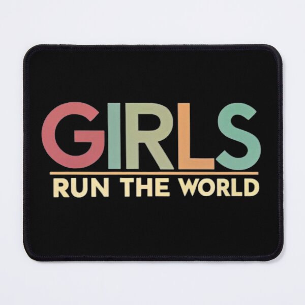 Item preview, ​Retro Color Girls Run The World | Feminist Empowerment Tee designed and sold by ZyVoAli.