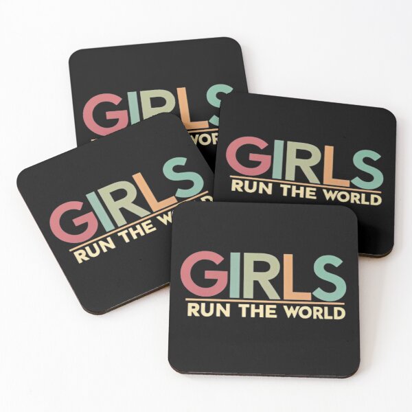 Item preview, ​Retro Color Girls Run The World | Feminist Empowerment Tee designed and sold by ZyVoAli.