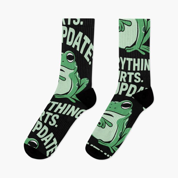 Item preview, joke funny frog meme designed and sold by SyncSusscess.