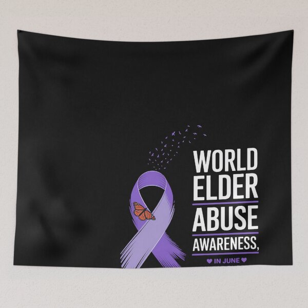 Item preview, Womens World Elder Abuse Awareness In June We Wear Purple designed and sold by Bstilablhot.