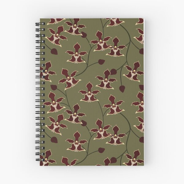 Item preview, orchid floral pattern designed and sold by sarahsdesigns02.
