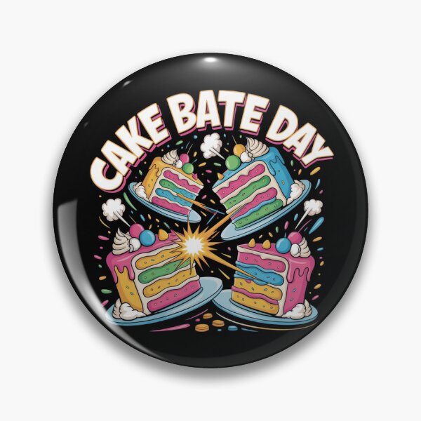 Item preview, Cake bate day designed and sold by DreamOnShirts.