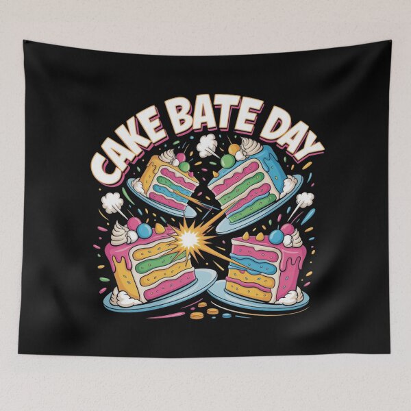 Item preview, Cake bate day designed and sold by DreamOnShirts.
