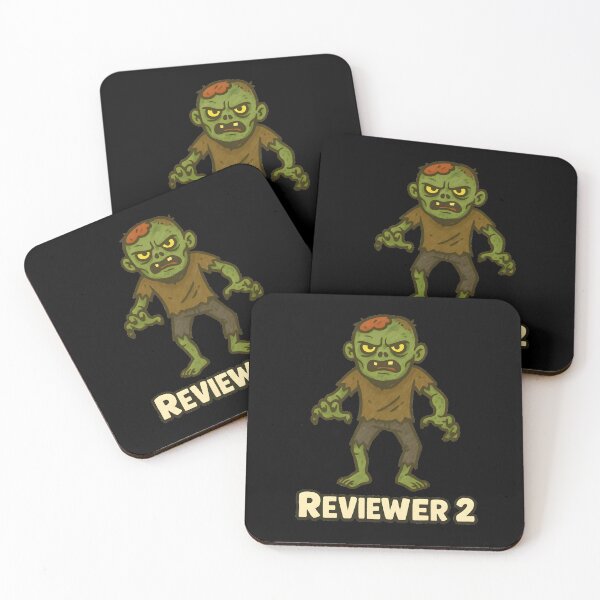 Item preview, Reviewer 2 Zombie – Academic Humor | Peer Review Horror Meme designed and sold by Nerd Romance Café.