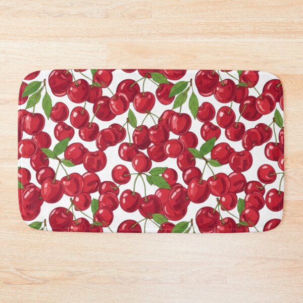 Item preview, I Love Cherries - Sweet Cherry Pattern designed and sold by DraftNDreamShop.