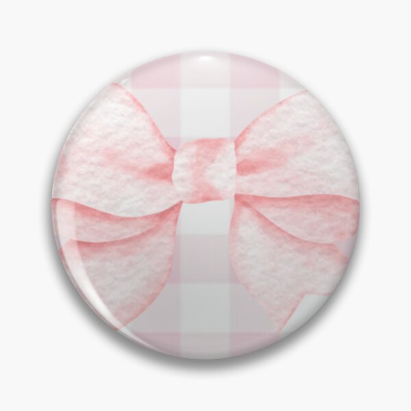 Item preview, Pink Gingham Bow designed and sold by Zara237.