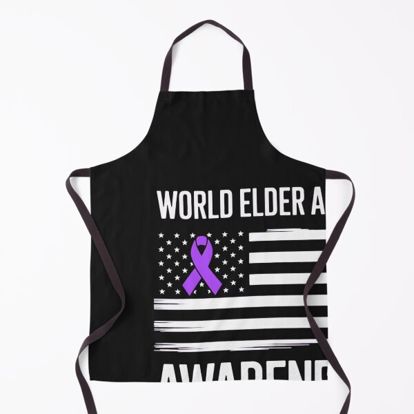 Item preview, World Elder Abuse Awareness Month American Flag designed and sold by Bstilablhot.