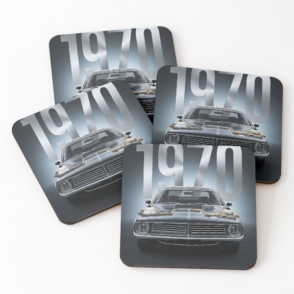 Item preview, 1970 Classic Muscle Car Retro Poster designed and sold by AbstractAuraArt.