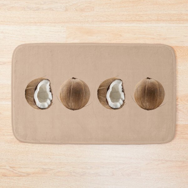 Item preview, Coconut Pattern Grid: Minimalist Modern Tropical Photography designed and sold by KiddoCavePrints.