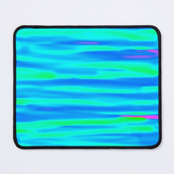Item preview, Blue water with pink and green reflections designed and sold by ionotan.