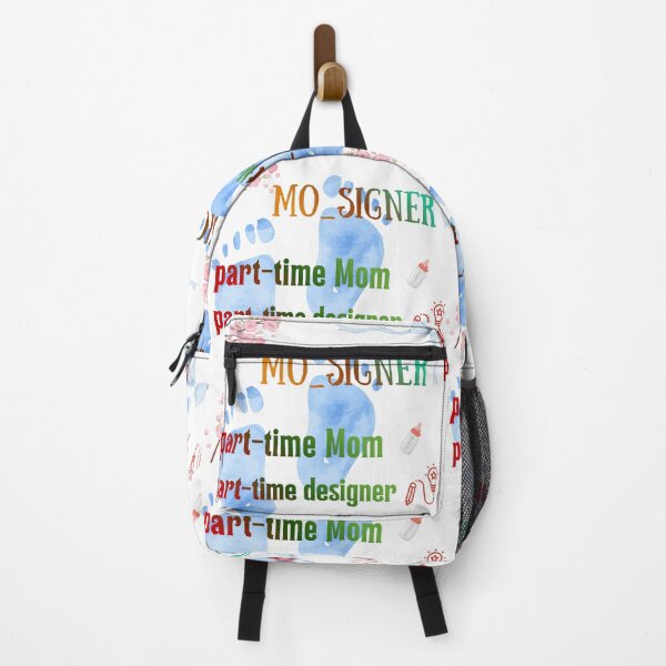 Item preview, MO_SIGNER: Part-time Mom, Part-time Designer - Working Mom Life designed and sold by DraftNDreamShop.