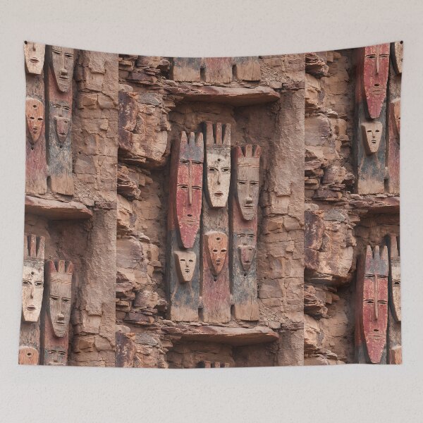 Item preview, African Dogon Art Tribe designed and sold by bapupa.