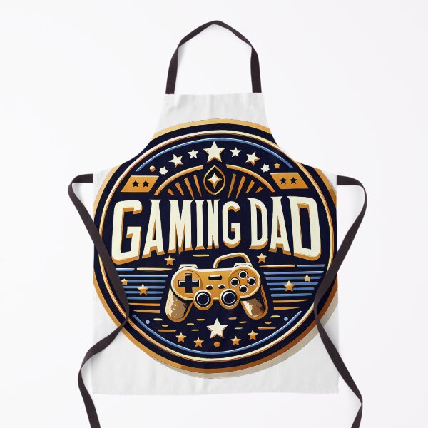 Item preview, Gaming Dad Vintage Badge Controller Fathers Day Gift designed and sold by DrawDrip.