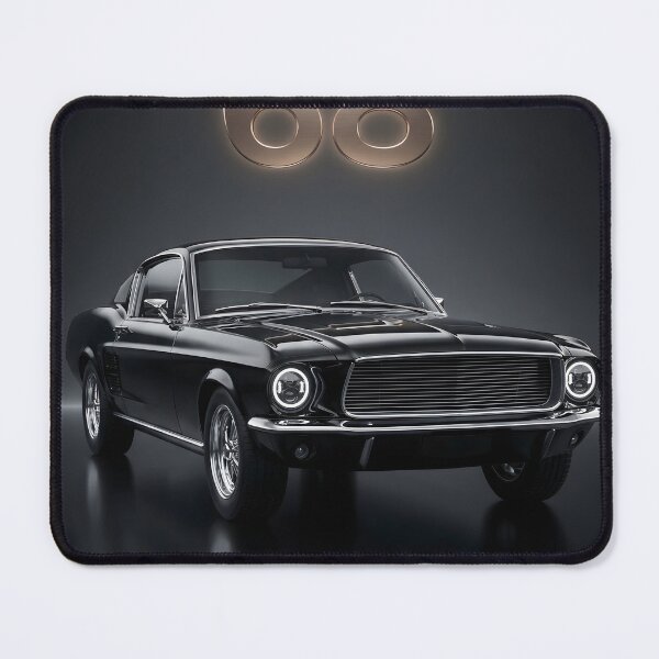 Item preview, 1968 Heritage Fastback Classic Muscle Car Poster designed and sold by AbstractAuraArt.