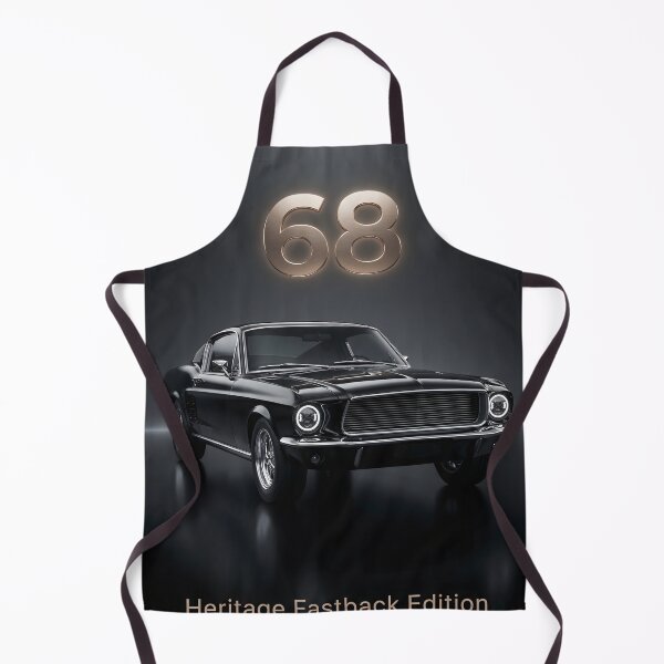 Item preview, 1968 Heritage Fastback Classic Muscle Car Poster designed and sold by AbstractAuraArt.