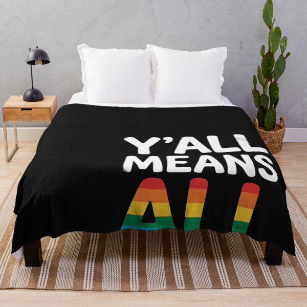 Item preview, Y ALL Means All Shirt LGBT Support Pride Month designed and sold by Bstilablhot.
