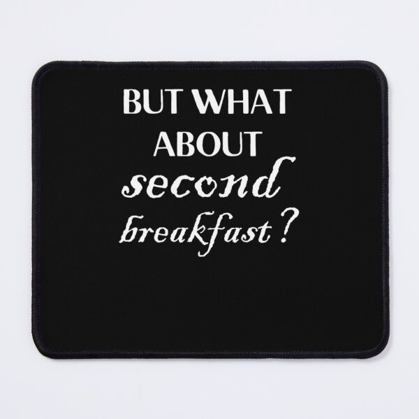 Item preview, But What About Second Breakfast - White designed and sold by levynmarjwa.