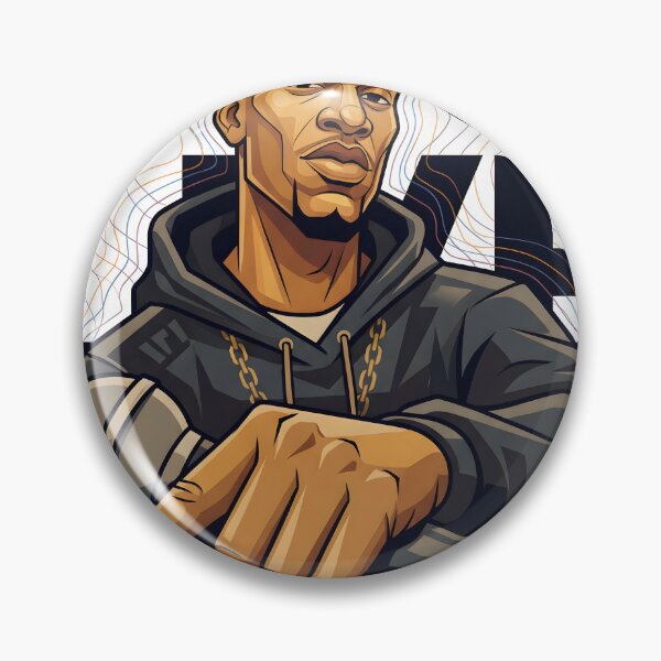 Item preview, Urban Soundwaves MC Live Hip-Hop Art Poster designed and sold by AbstractAuraArt.
