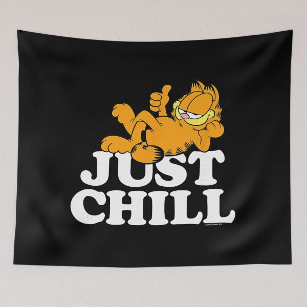 Item preview, Garfield Just Chill, Snarky Humor Graphic  designed and sold by EmmanEtha.