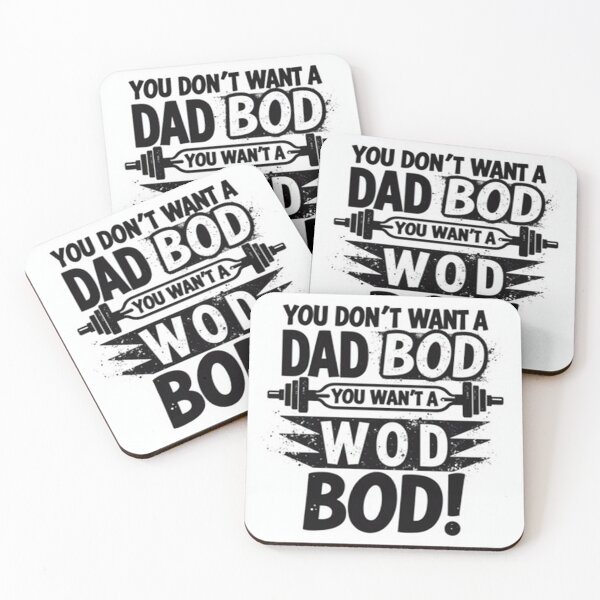 Item preview, Go WOD or go home - dad bods are out... designed and sold by ClauseAndEffectClub.